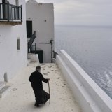 La Grèce est l'une des destinations préférées des Romands, selon la Fédération suisse du voyage (photo d'illustration). KEYSTONE/AP/PETROS GIANNAKOURIS